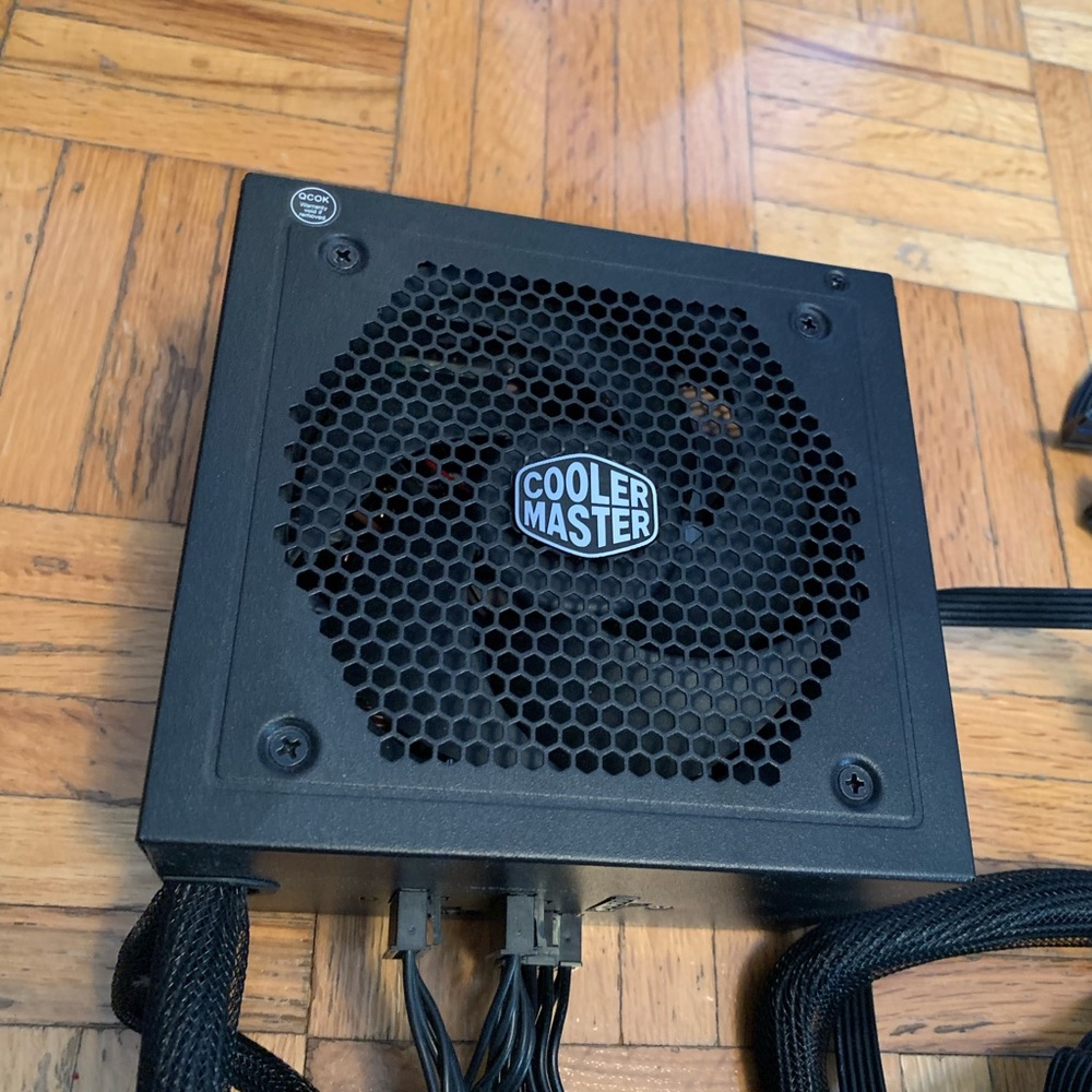 Coolermaster Masterwatt 650 Computer Power Supply Cooler Great Condition - Picture 1 of 7